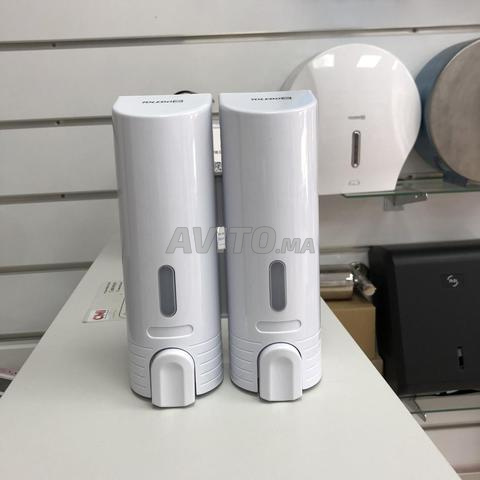 Distributeur savon x2 blanc Toledo - 2