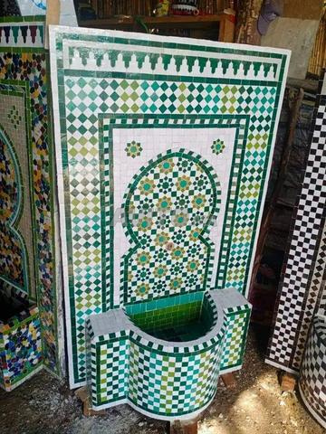 Artisan Zellige Beldi - Fontaines, Hammam, Piscine Agadir - 2