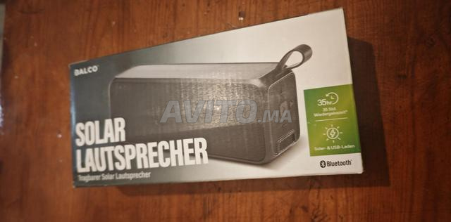 Enceinte Bluetooth solaire portable Balco - 2