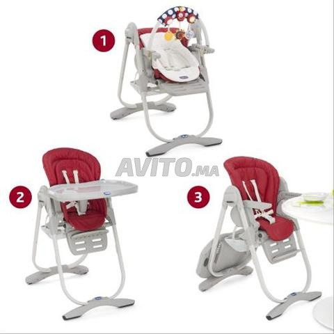 Chaise haute Chicco Polly 2 Start pour bébé - 2