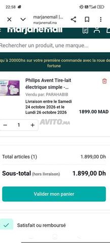 Tire-lait électrique Avent - 2