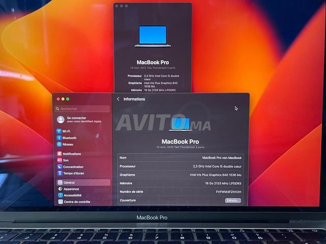 MacBook Pro Sans Touchbar 2017 13 Pouces - 2