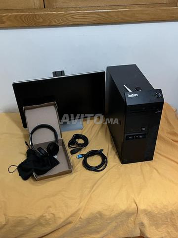 كمبيوتر جيمنج GTX 745 i5 4570 16 جيجا رام سماعة شاشة
