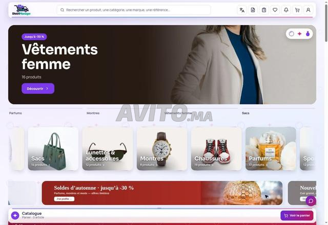 Créez votre boutique en ligne avec DistriManager