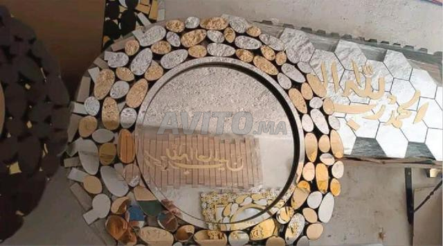 Miroir mural au design élégant pour la décoration 😍✨✨ - 2