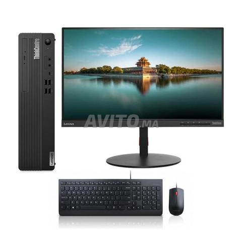 حزمة كمبيوتر لينوفو M70s بنتيوم G6400 وشاشة 23 بوصة IPS