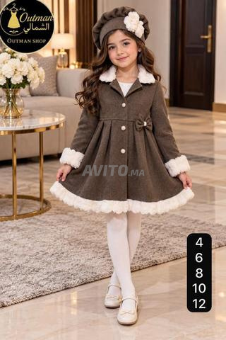 Manteau fille excellent avec capuche - 2