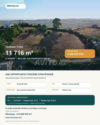 🏡 TERRAIN TITRÉ DE 11 716 M² À VENDRE