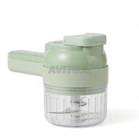 Hachoir à légumes 4 en 1 rechargeable 250ml - 2