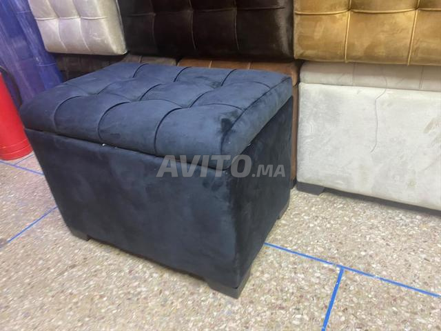 Pouffe de rangement 60/40/46cm - 2