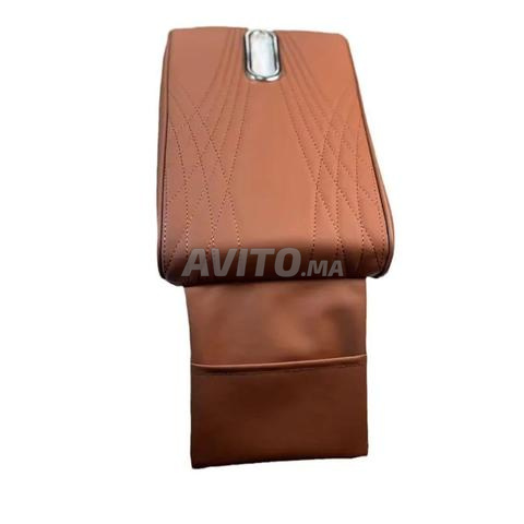 Coussin d'Accoudoir Central pour Voiture en Cuir - 2