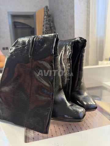 Bottes à talon triangulaire - 2