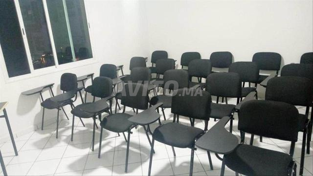 Chaise bureau avec tablette pour école - 2