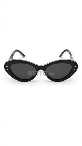 Lunettes de soleil femme originales Dior - DiorPacific B1U Noir Blanc - 2
