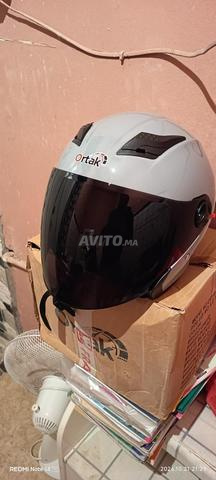 Casque moto professionnel taille M - 2