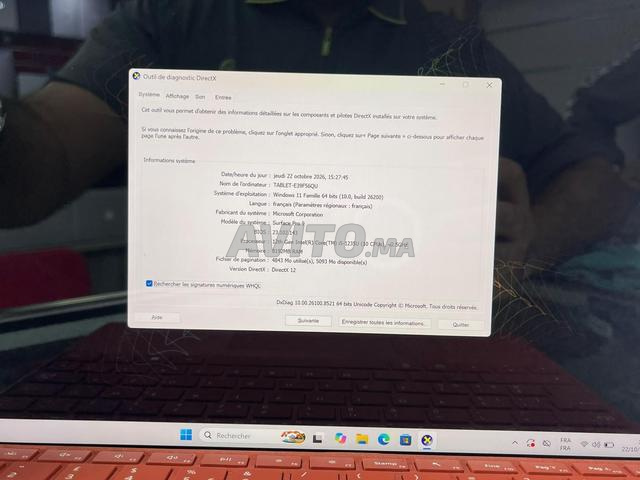 Surface Pro 9 i5 12ème - 2