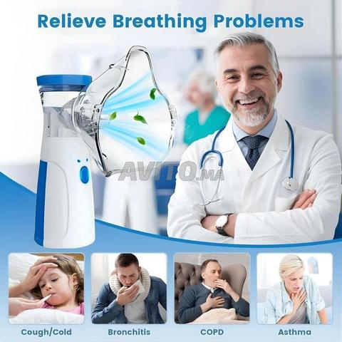 Inhalateur portable avec masque et silencieux - 2