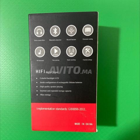 🎵 Lecteur MP3 neuf plus carte microSD 32 Go - 2