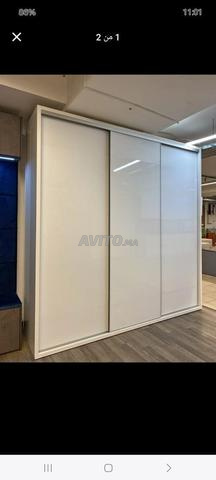 Placards coulissants (MDF) avec portes - 2