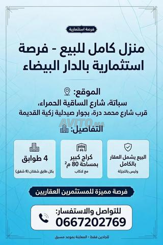 منزل للبيع بسباتة – شارع الساقية الحمراء - 2