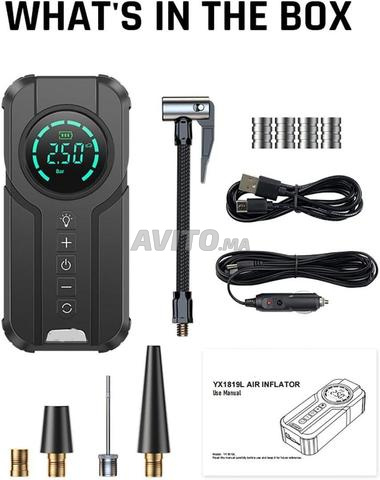 Appareil d'urgence portable 4 en 1 pour voitures - 2