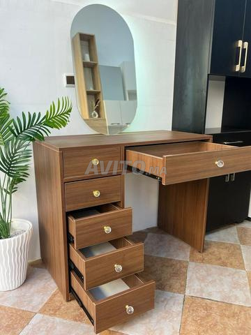 Coiffeuse chic avec miroir LED 💥 - 2
