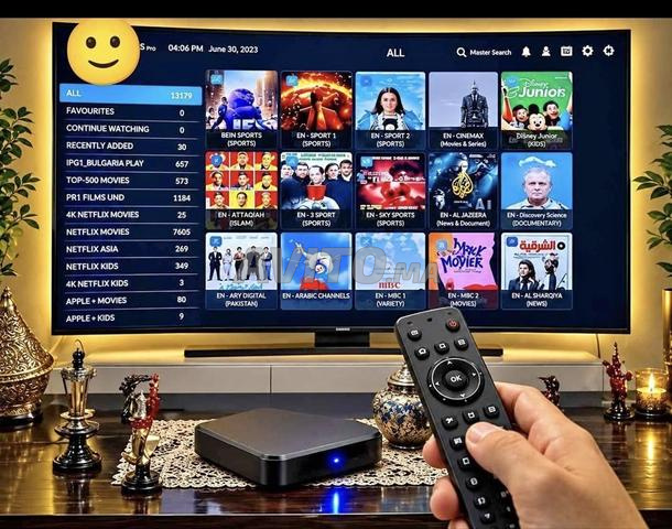 آي بي تي في 4K مع أفلام ومسلسلات، اختبار ممكن