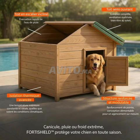 Niche d’extérieur pour chien FORTISHIELD™ Restylée - 2