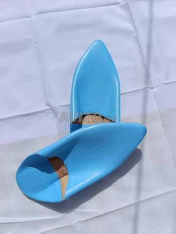 Babouche en cuir véritable – fait main à Fès 🇲🇦 - 2