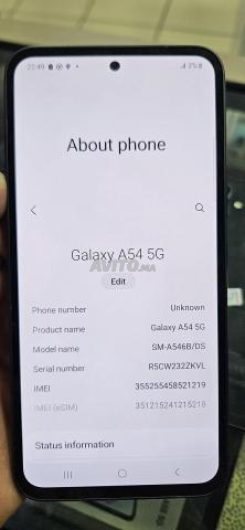 سامسونج A54 128 جيجا 6 إطار