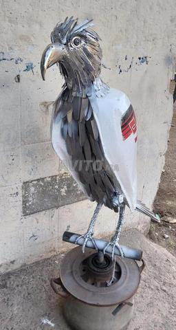 🦅 Sculpture artisanale originale en forme d’aigle - 2