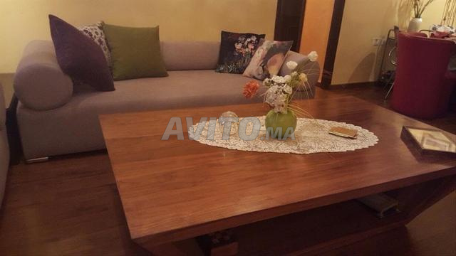Table basse en bois massif à vendre - 2