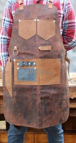 Tablier en cuir véritable - 2