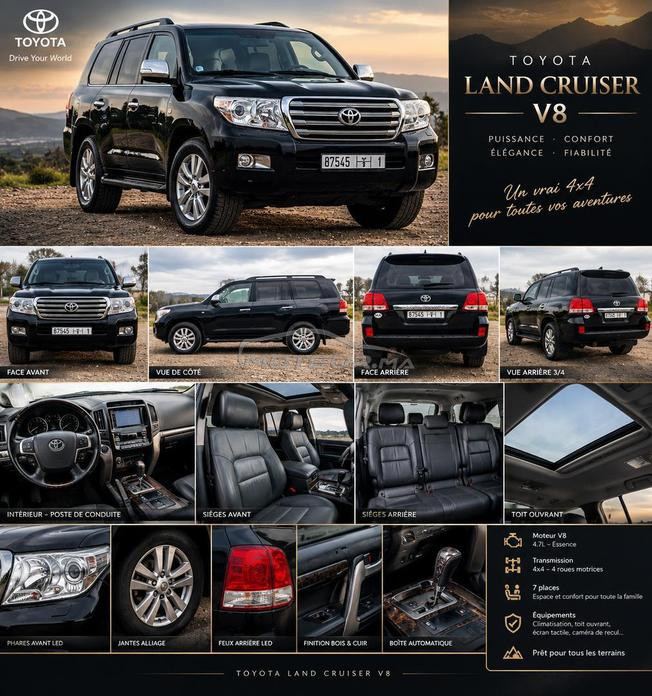 Toyota Land cruiser en bonne état 
