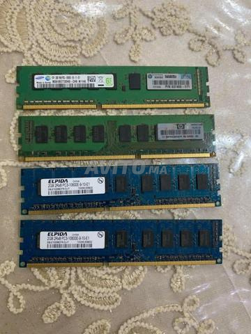 8Go Elpida & Samsung PC3-10600U (4x2Gb) - HP Dell - 2