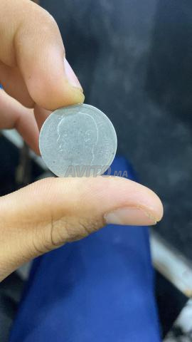 Collection de pièces d'argent de 1 Dirham 1965/1384