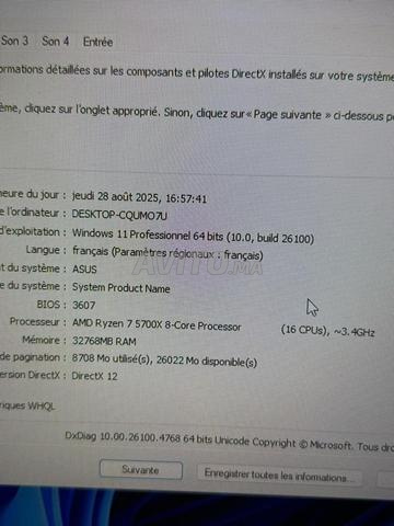PC gamer à vendre prix wa3er - 2