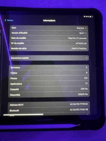 iPad Pro 11 pouces wifi 256Go avec Apple Pencil - 2