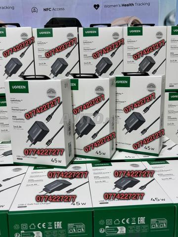 شاحن UGREEN 45w Gan أصلي السعر 300 درهم