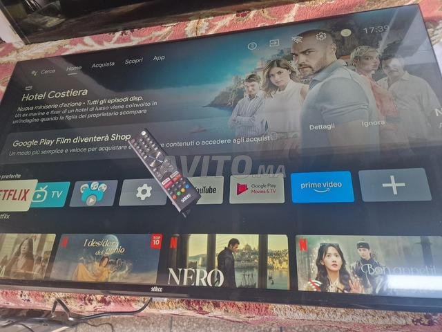 تلفزيون أندرويد 4K 43 بوصة مدمج بالكامل