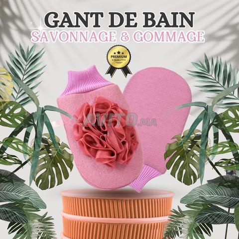 Gant de bain 2-en-1 - Gommage & savonnage - 2