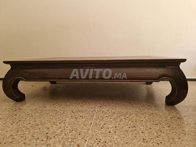 Table basse en bois massif à vendre 140x80x38 - 2
