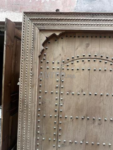 Porte d'Entrée Massif Clous Forgé Sur Mesure Riad - 2
