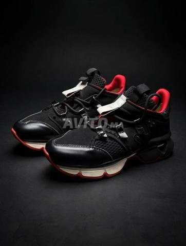Christian Louboutin Original Red Black Runner P 41 - 2