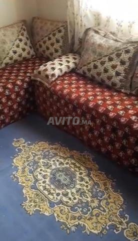 Salon marocain avec tapis 100% marocain - 2