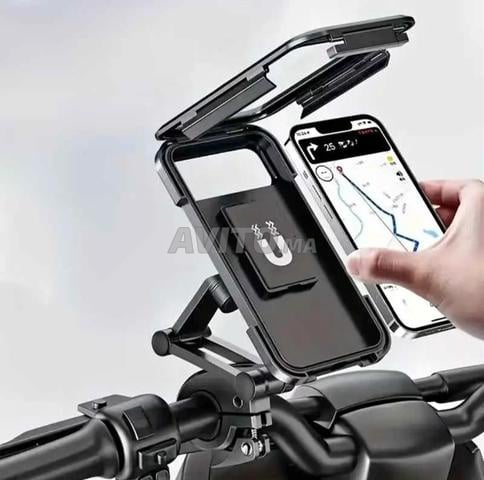 Support téléphone moto - Fonctionne en hiver - Tétouan et Oued Laou - 2