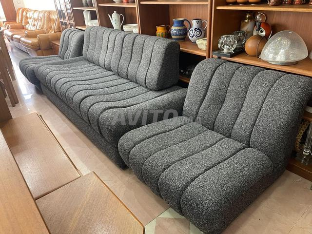 Salon vintage moderne italien (De sede) - 2