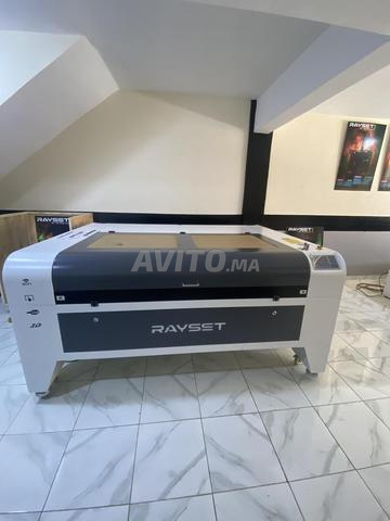 ليزر CO2 1390 رأس واحد RAYSET F6 150 واط