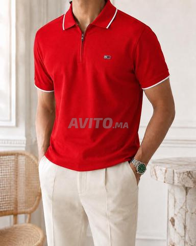 Polo Homme Demi-Zip – Plusieurs Couleurs - 2