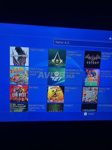 Ps4 slim flashée jeux complets avec manette originale - 2